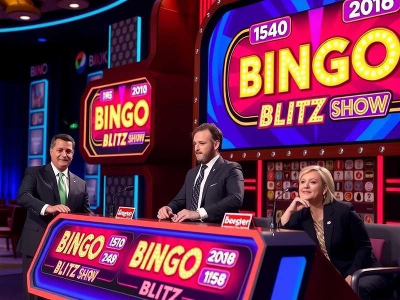 Bingo Blitz Game Show Contestants competing online