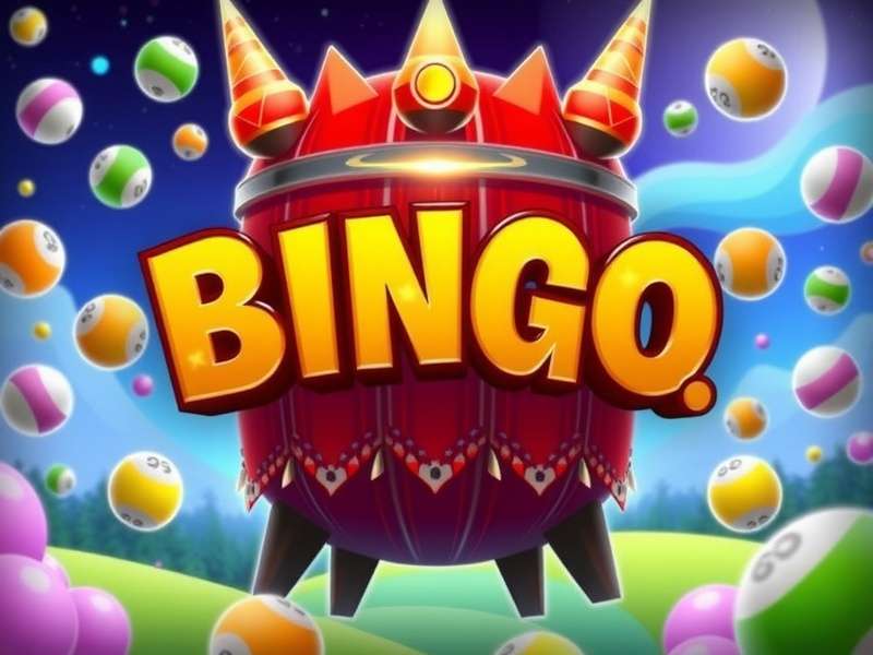 Bingo Blitz gameplay screenshot showing colorful cards and power-ups