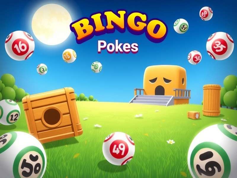 Bingo Blitz gameplay screenshot showing vibrant bingo cards and power-ups