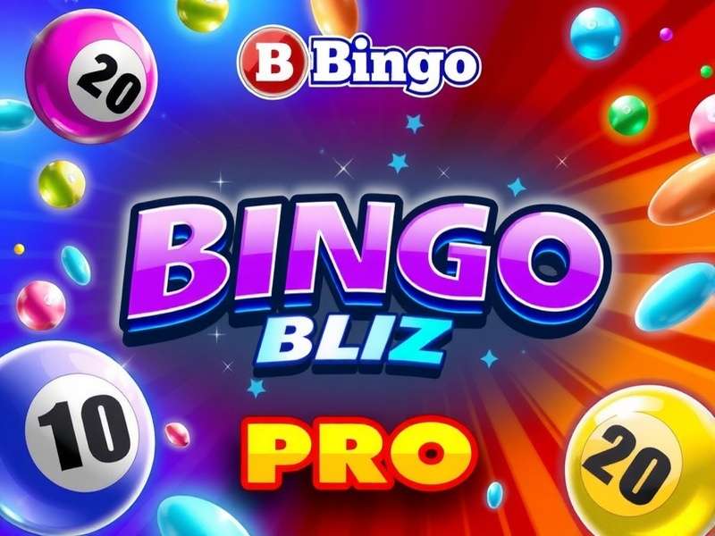 Bingo Blitz Pro gameplay interface showing power-ups and bingo cards