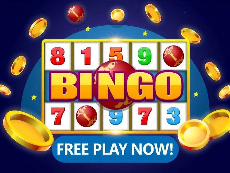 Bingo Blitz Game Interface Showing Free Play Mode