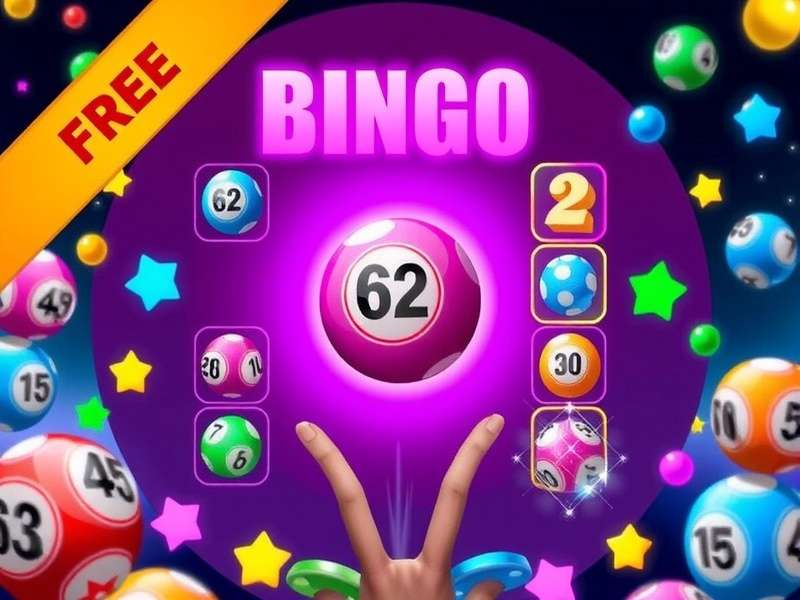 Bingo Blitz vibrant community gameplay screen showing cards and chat