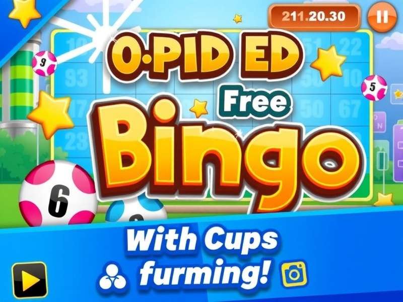 Bingo Blitz gameplay interface showing cards, daubers, and social features