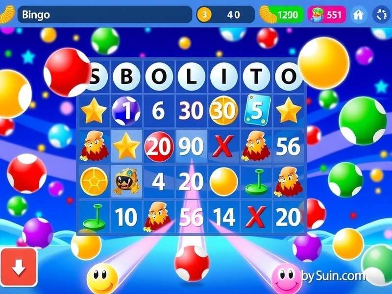 Bingo Blitz Facebook gameplay interface on a laptop and mobile