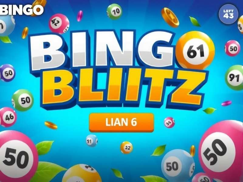 Bingo Blitz Facebook Home Page Interface