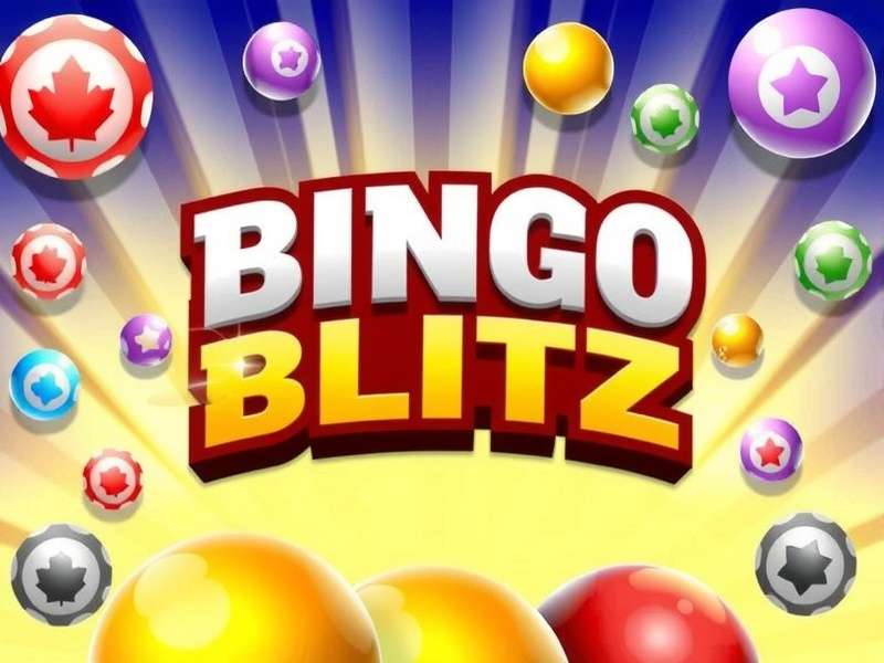 Bingo Blitz Sign In dashboard showing player avatar, credits, and VIP status on a mobile device
