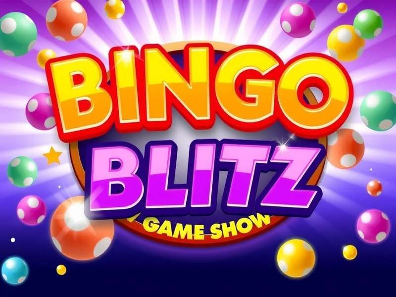 Bingo Blitz Tv Game Show – Live game show experience with bingo cards and vibrant studio lights